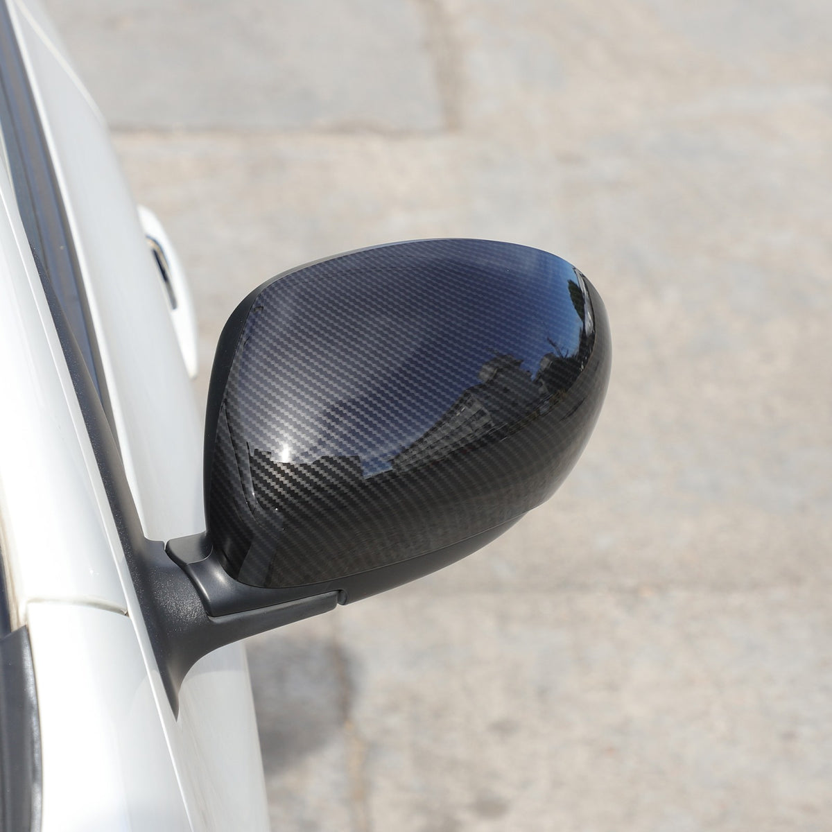 Carbon Fiber ABS Full Wrap Exterior Side Mirror Cover For Nissan Juke2010-2014 13