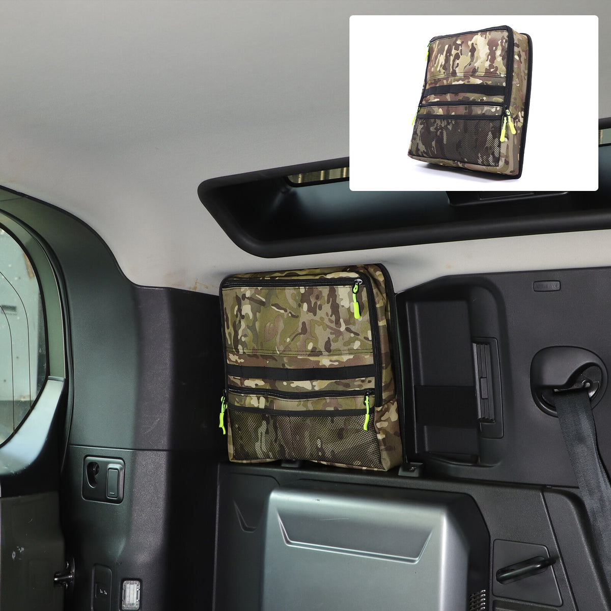 Camouflage Rear Trunk Side Window Storage Bag Tray For LR Defender 110 L663 20+ 11