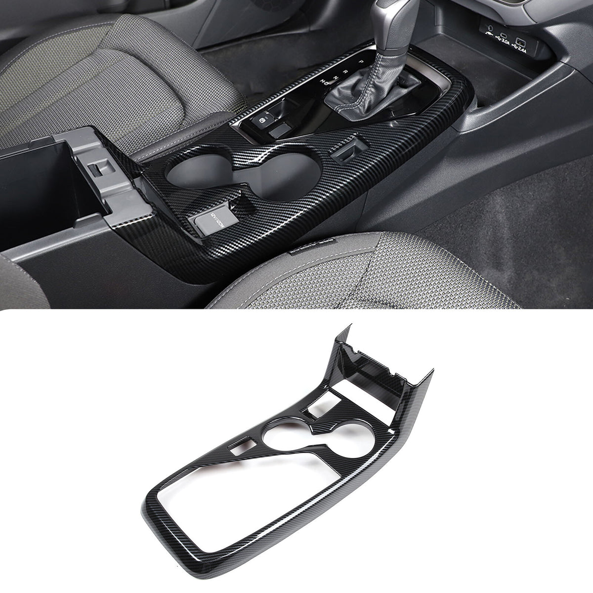 Carbon Fiber ABS Interior Accessories Kit Cover Trim For Subaru Crosstrek 2024 10