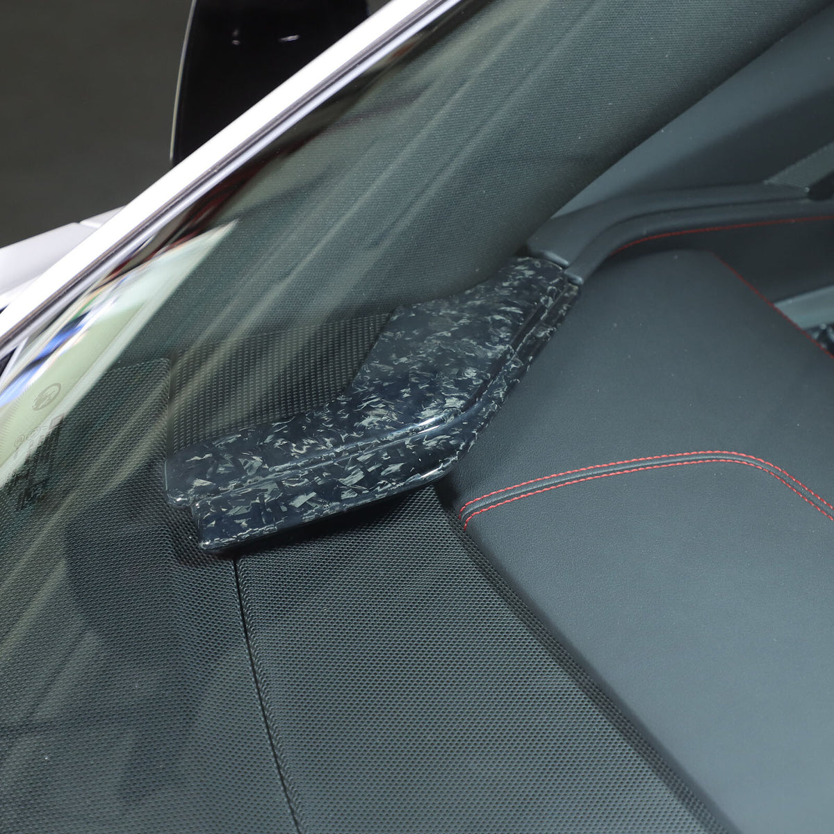 Forged Carbon Fiber Center Console Dashboard Cover Trim For Corvette C8 2020-26 14