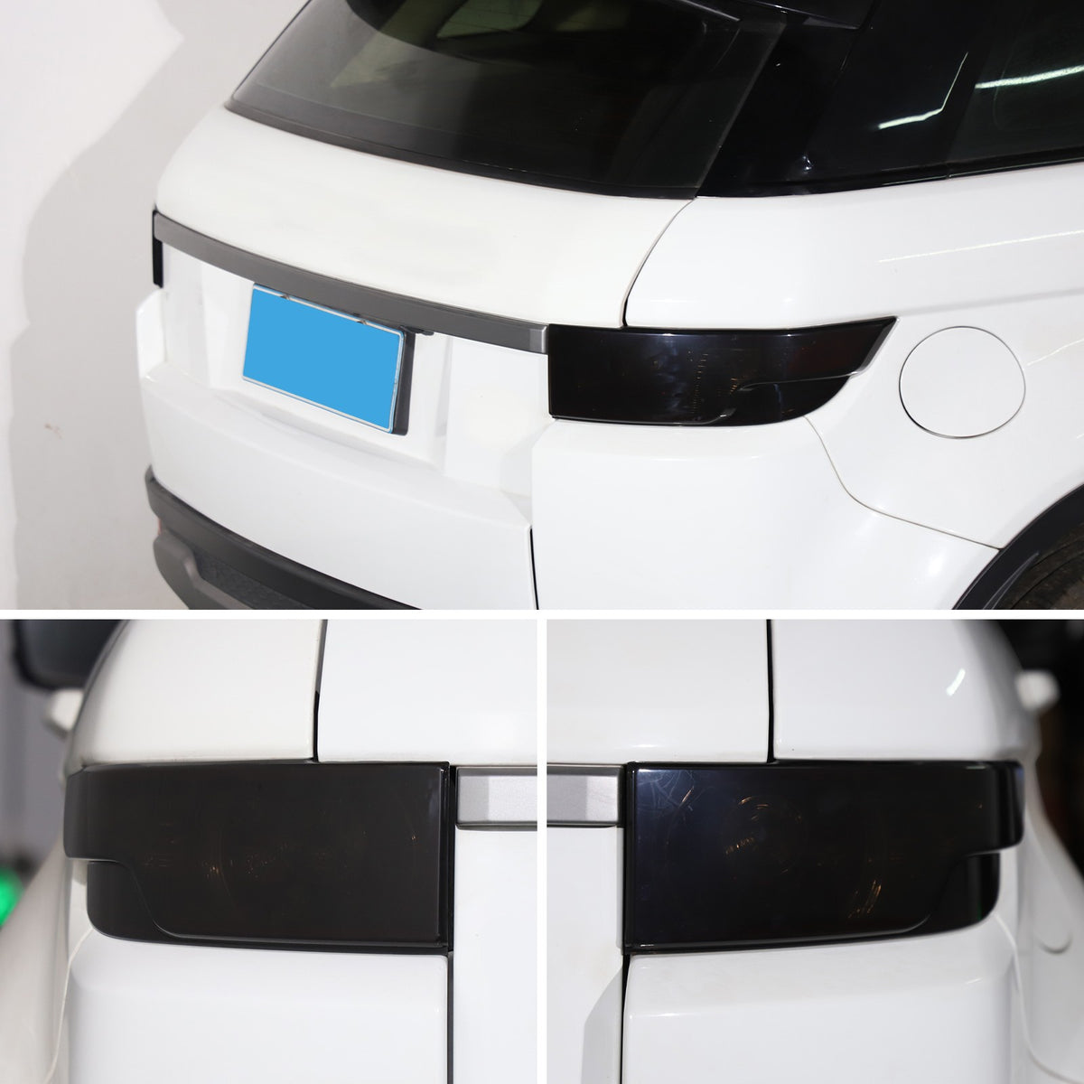 Smoked Black Tail Light Covers Rear Light Guards for Land Rover Evoque 12-19 US 2