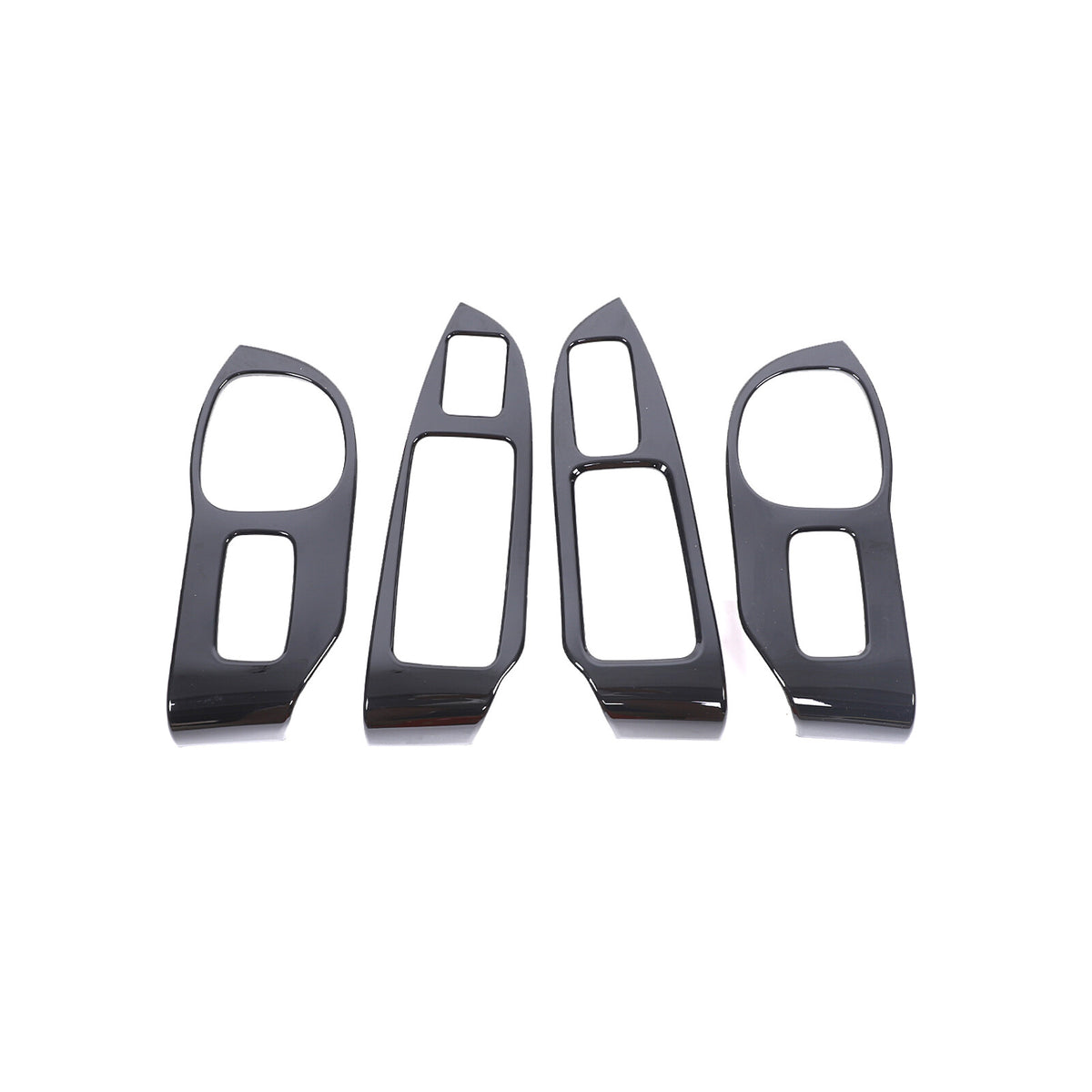 Glossy Black Window Lift Switch Button Trim Frame For Honda Pilot 2003-2008 5