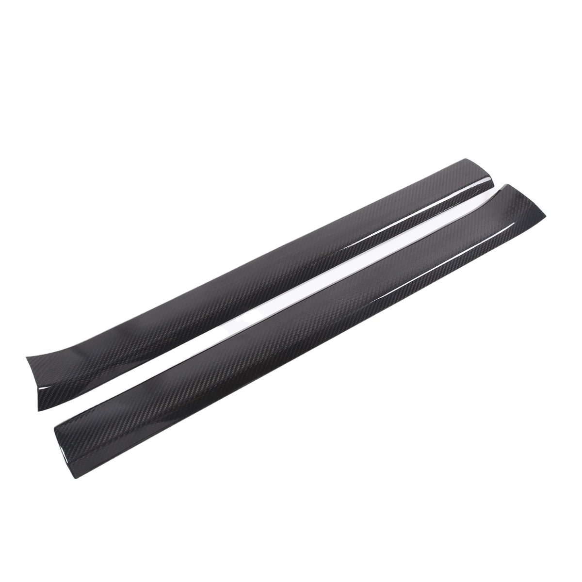 Real Carbon Fiber Built In Scuff Door Sill Bar Plate For Corvette C6 2005-2013 19