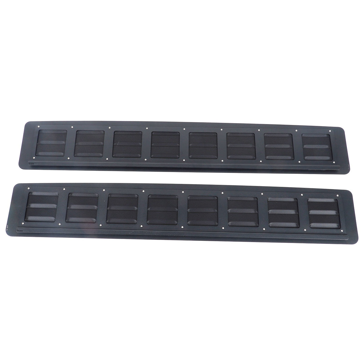 Alloy Rear Row Rear Window Louver Shutter Trim For Toyota Sienna XSE 2021+ 3