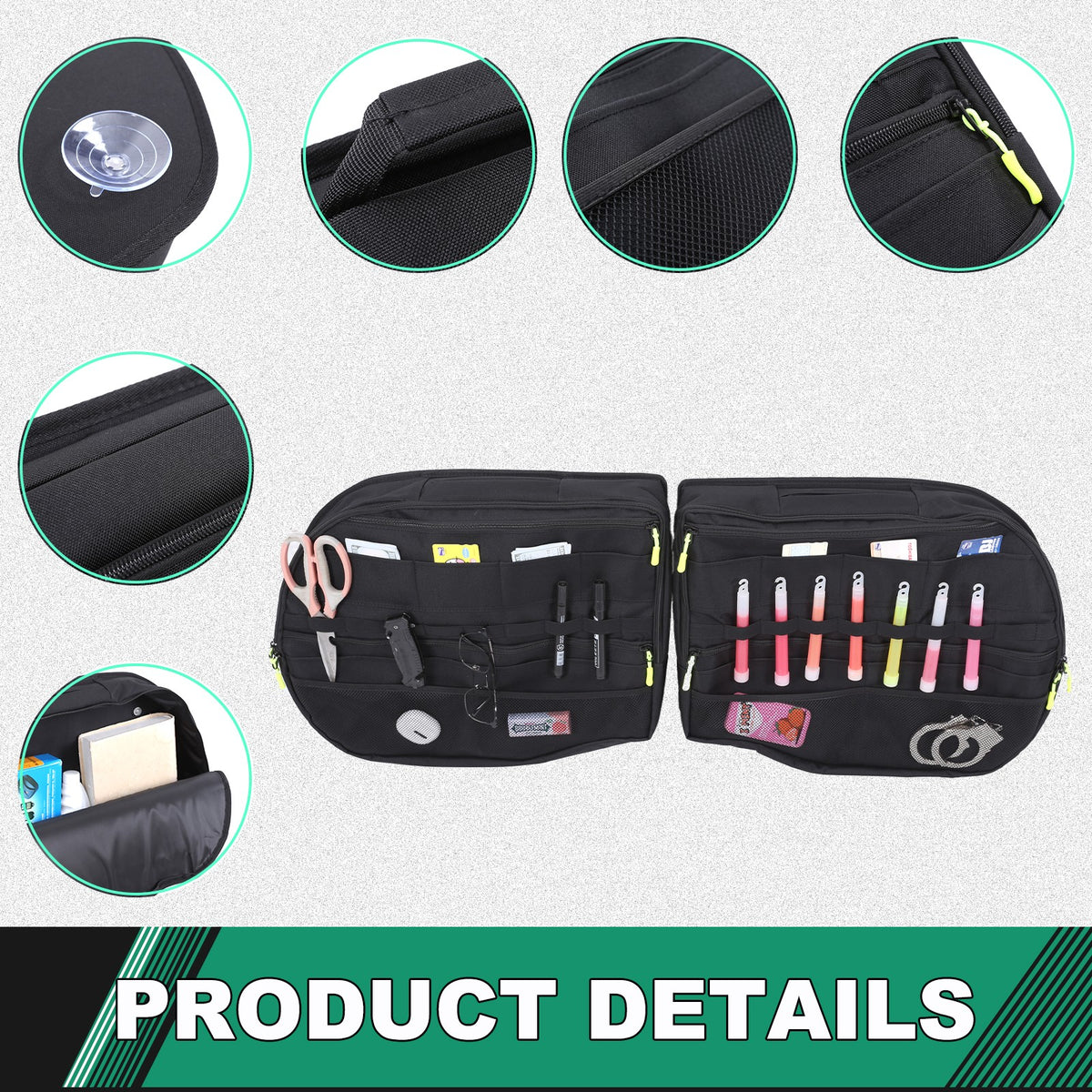 Tailgate Rear Door Cargo Trunk Storage Bag Organizer For LR Defender L663 20+ US 24