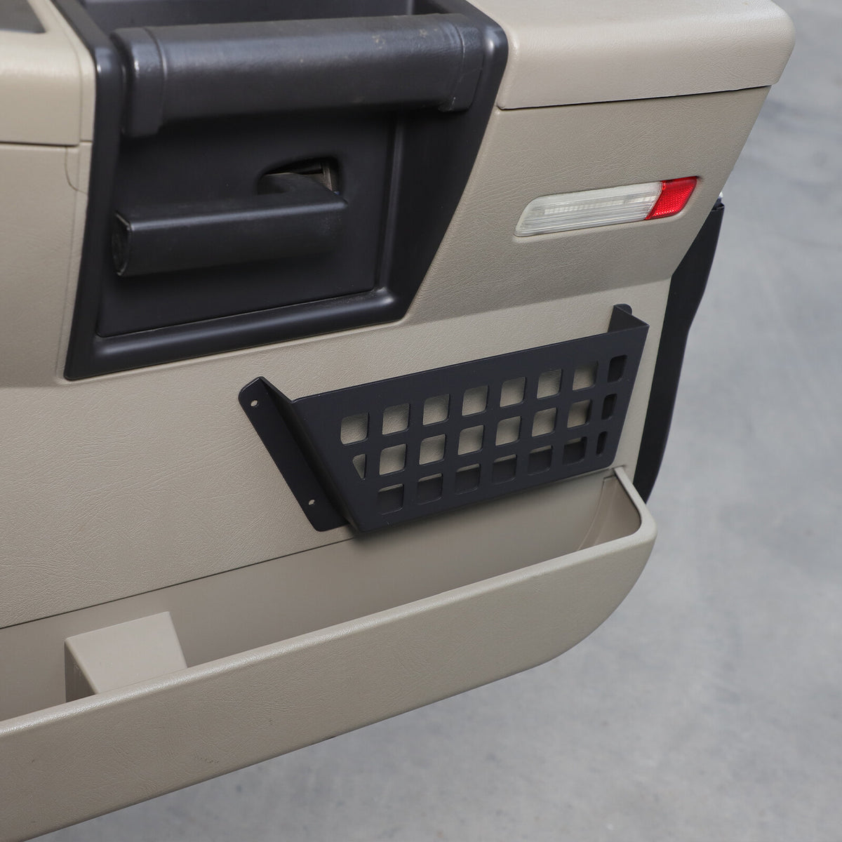 Aluminum Car Rear Door Pocket Storage Box Organizer For Hummer H2 2003-2009 15