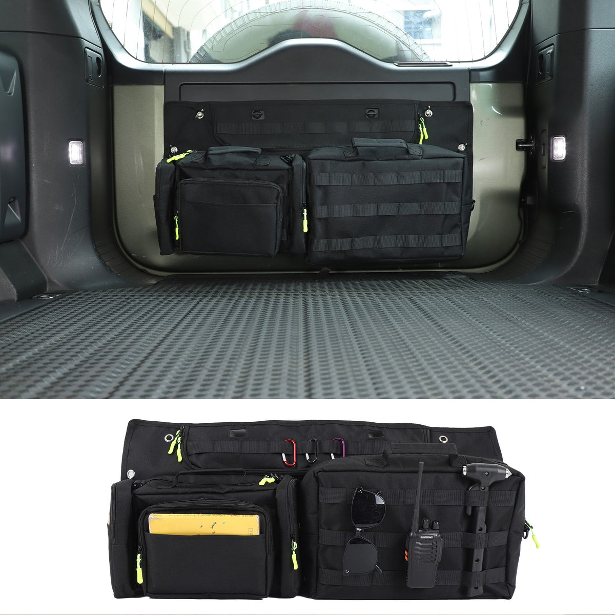 Cargo Rear Door Tailgate Trunk Storage Bag For Land Rover Defender L663 2020+ 7