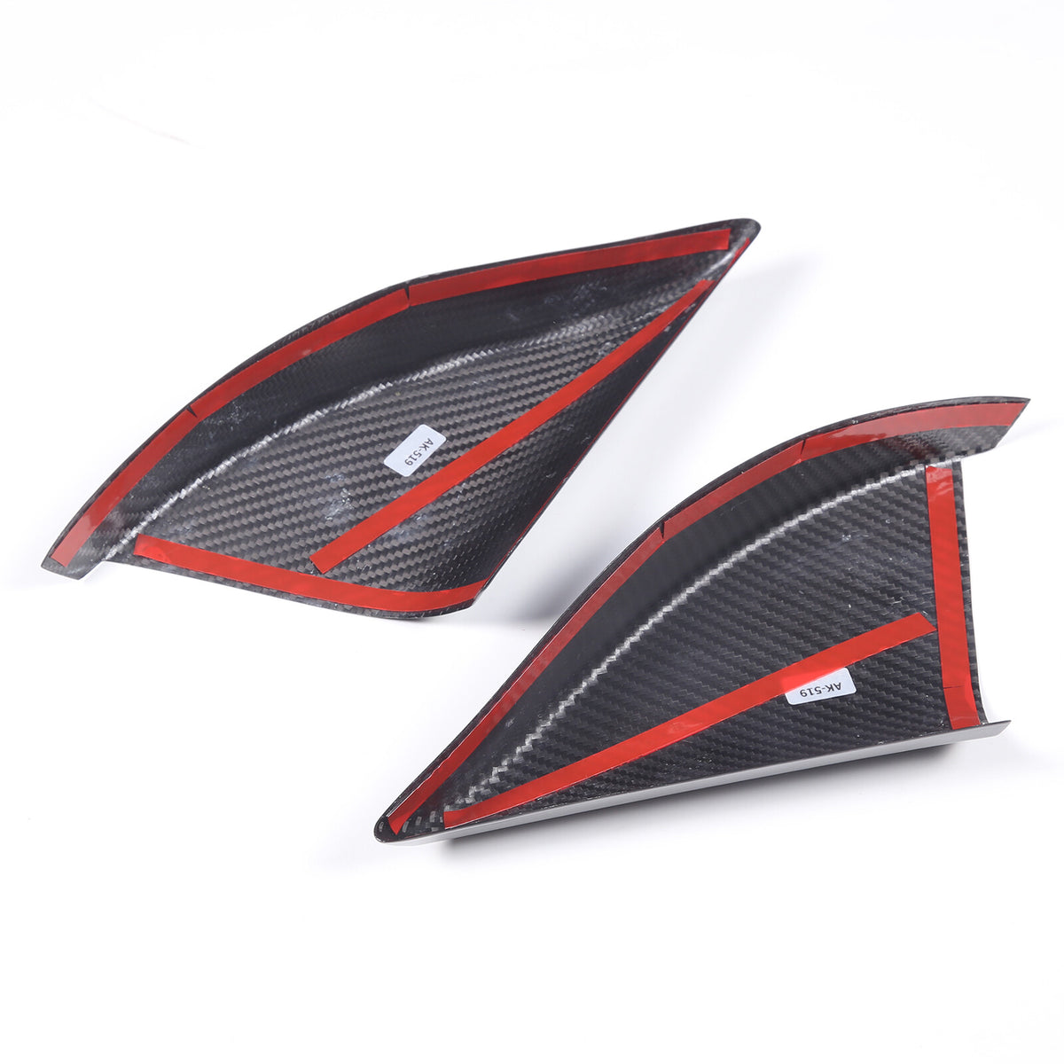 Real Carbon Fiber Inner Door Triangle A Pillar Trim For Lamborghini URUS 2018-23 6