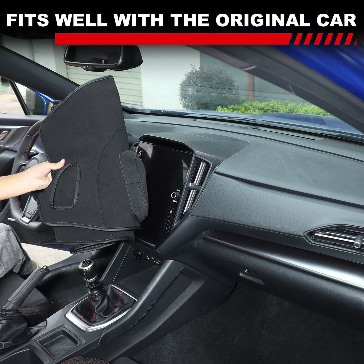 Interior Center Console Dashboard Storage Bag For Subaru WRX VB 22+ 7