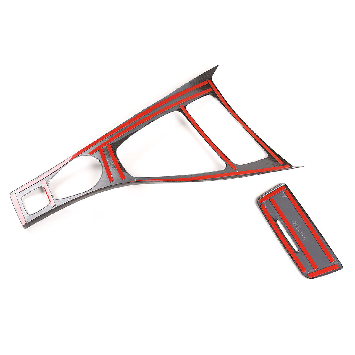 ABS Carbon Fiber Center Console Panel Trim For BMW 3 Series Convertible 07-12 US 4