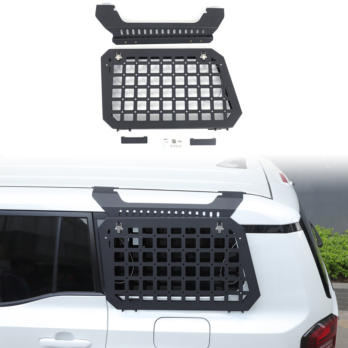 Exterior Side Window Molle Panel Storage For Toyota Land Cruiser LC250 24+ US 2