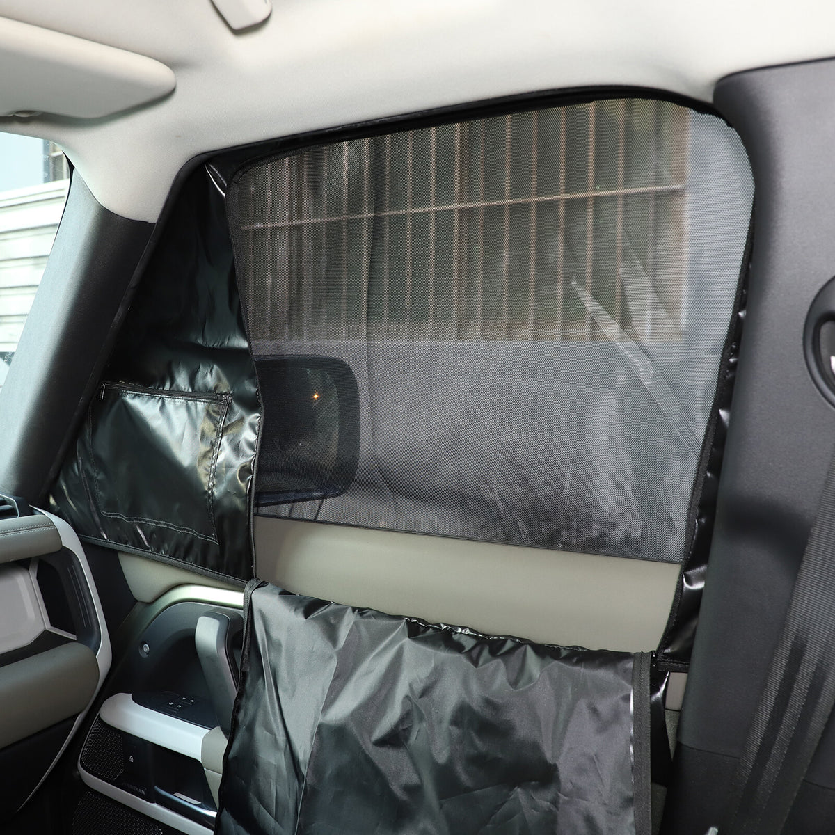 Car Window Sun Shade Cover UV Protection For Land Rover Defender L663 2020-24 11