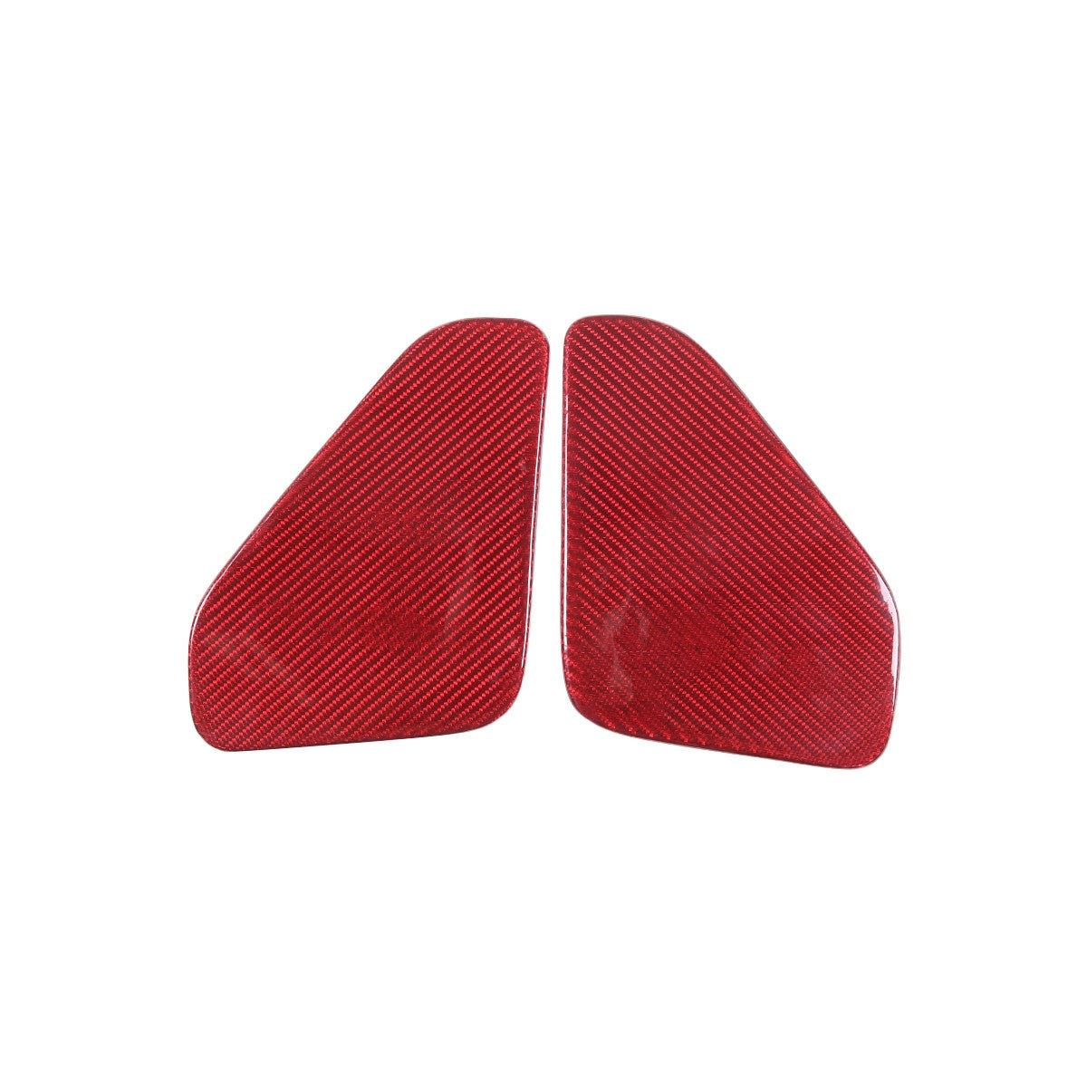 Red Real Carbon Fiber Interior Center Console Trim Set Kit For Subaru BRZ 22+ 50