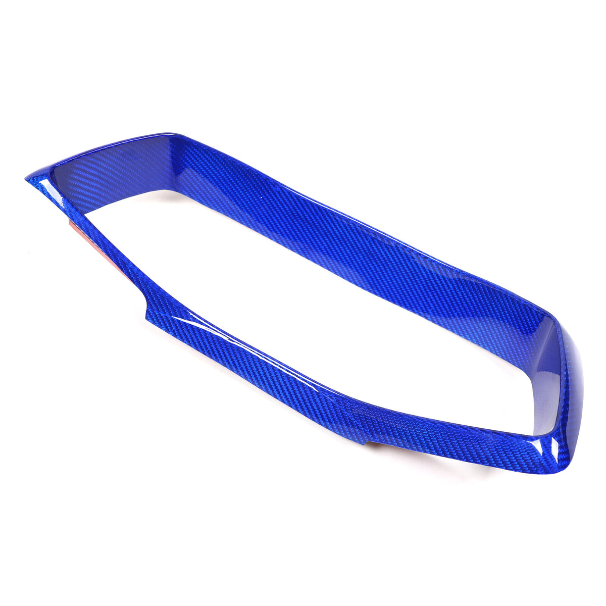 Blue Real Carbon Fiber Speedometer Instrument Trim For C8 Corvette 20-25 20
