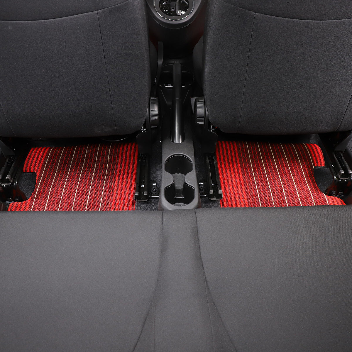 2PCS/Set Car Floor Mats Cargo Carpets Foot Pads For Fiat 500 2016-2021 10