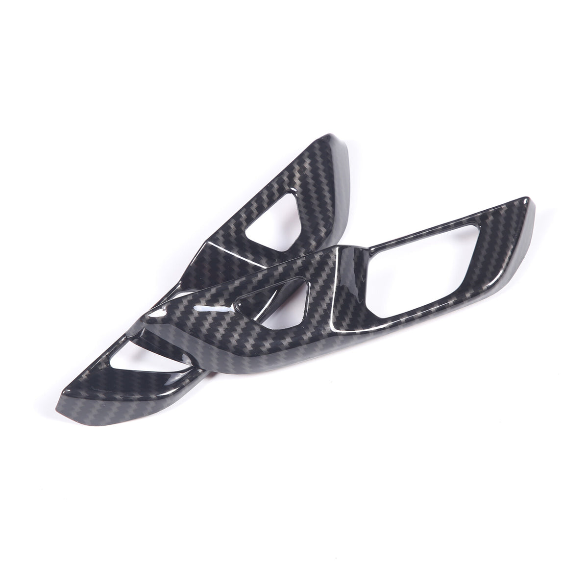 Carbon Fiber ABS Interior Full Decor Cover Trim Kit For Corvette C8 2020-2025 - Styles 11-15 41