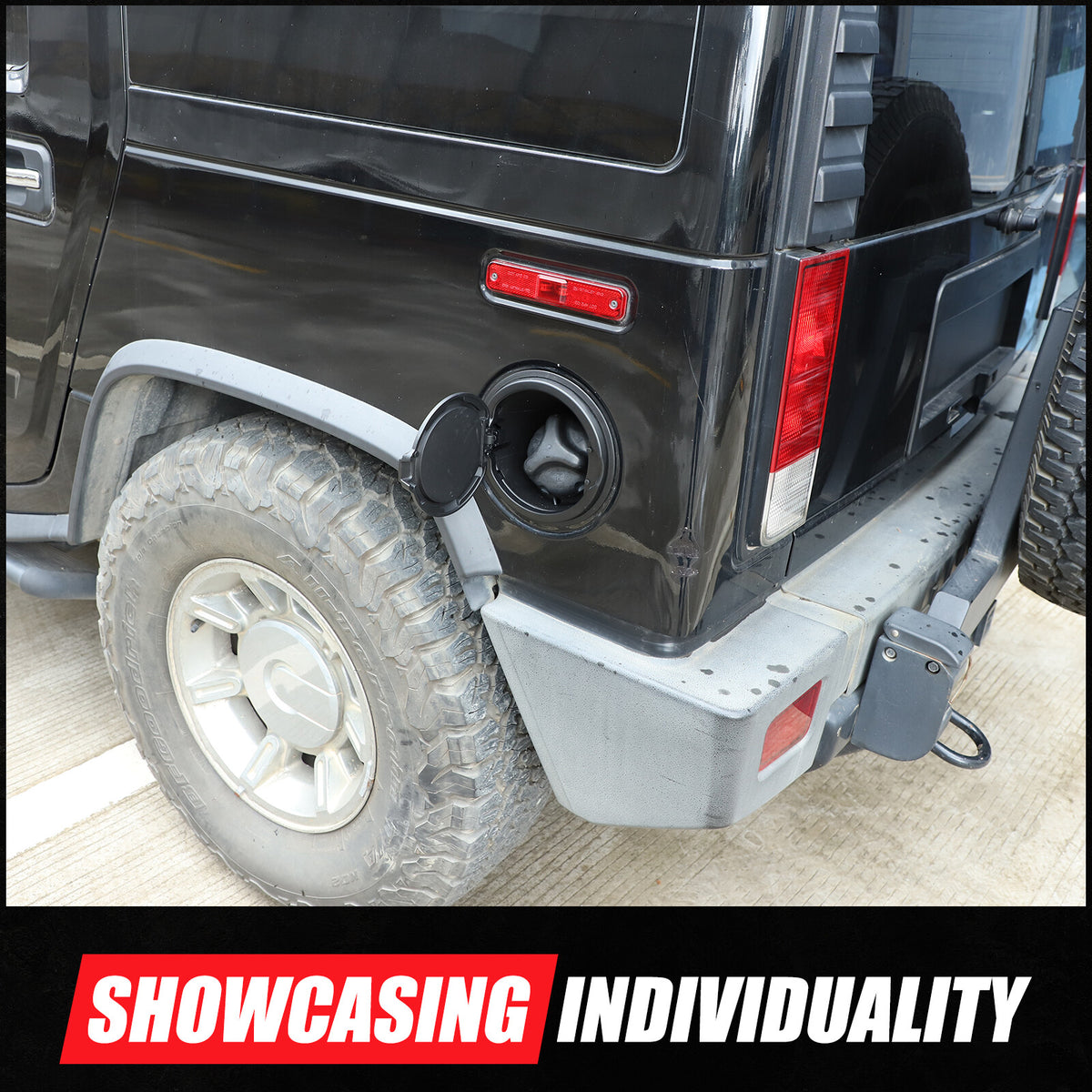 Replace US Flag Door Fuel Tank Cover Gas Lid Cap For Hummer H2 03-09 US 22