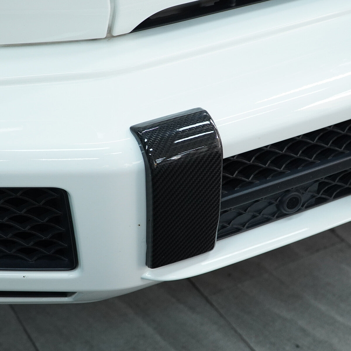 Carbon fiber Front Bumper Trim Kit For Benz G Class W463 G500 G55 G63 2019-21 5