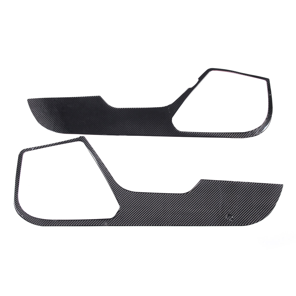Carbon Fiber Interior Door anti-kick panel Trim Cover For Corvette C7 2014-19 US 10