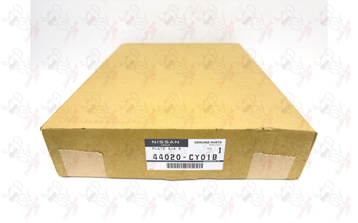 Nissan OEM PLATE ASSEMBLY-BACK,REAR BRAKE RH 44020-CY01B Genuine 4