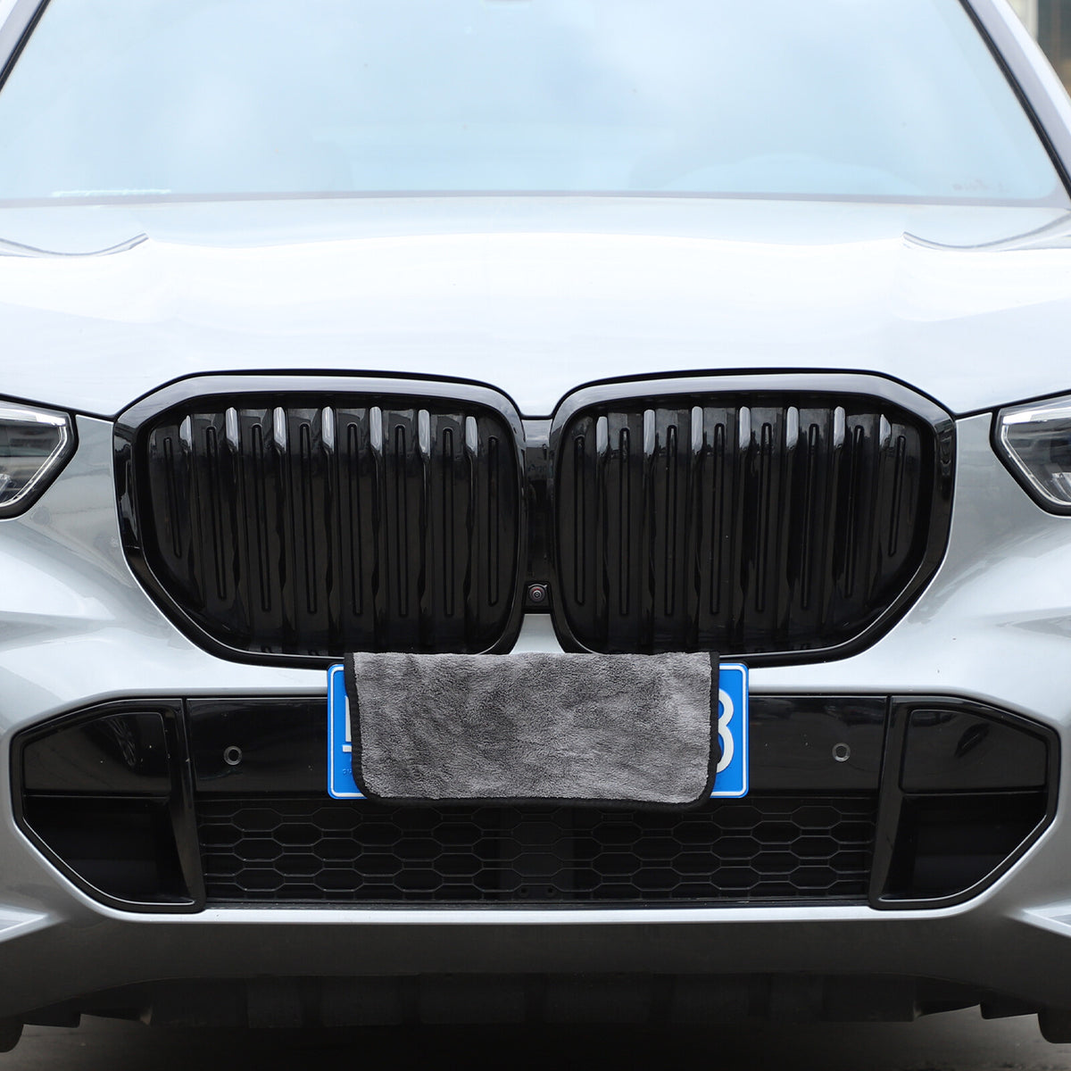Replace Glossy Black Front Kidney Grille For BMW X5 G05 2019-2022 2023 14