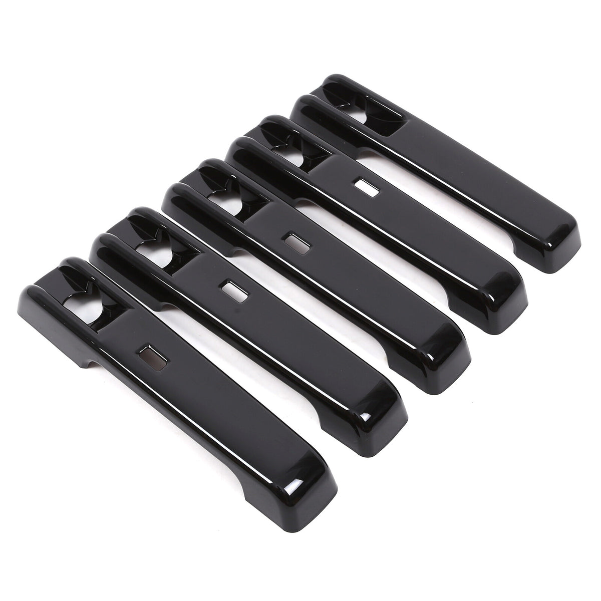 Glossy Piano Black Exterior Door Handle Trim Cover For Benz G-Class W465 25+ US 5