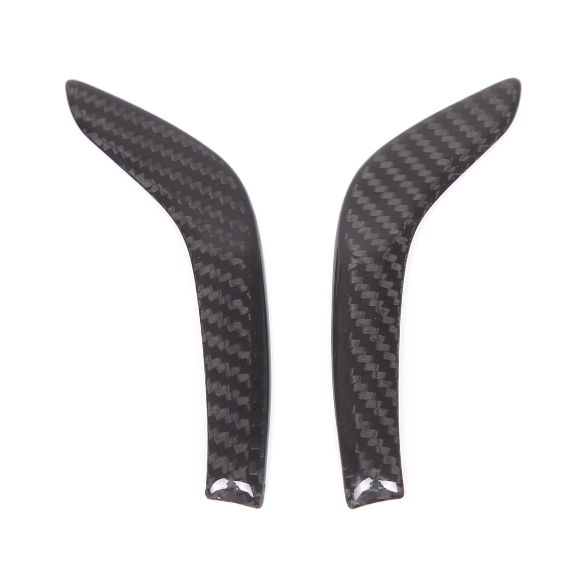 Real Carbon Fiber Gear Shift Knob Head Side Trim Cover For Maserati Ghibli 19-23 9