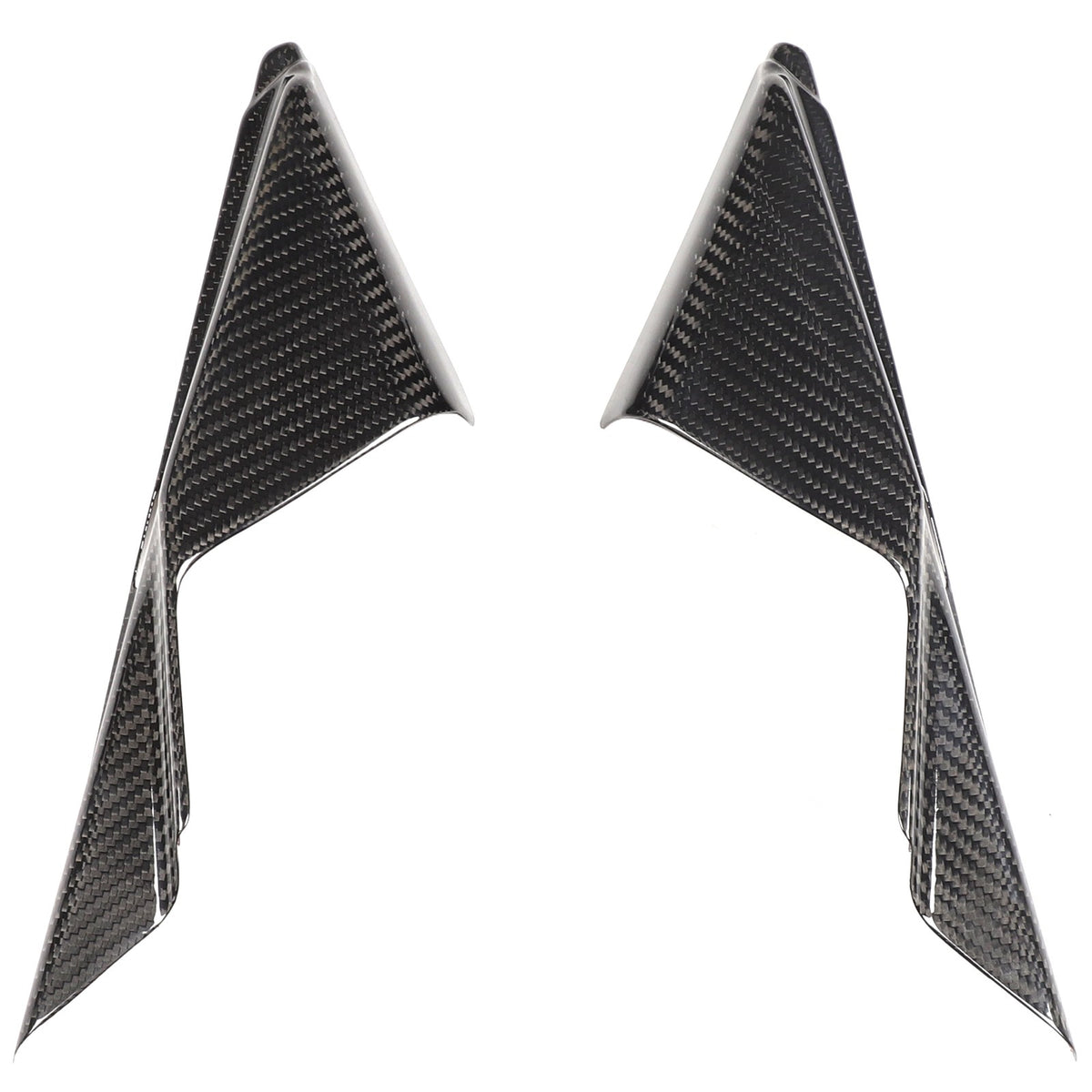 Real Carbon Fiber Front Inner Triangle Pillar Trim For Nissan 370Z Z34 2009-2020 14