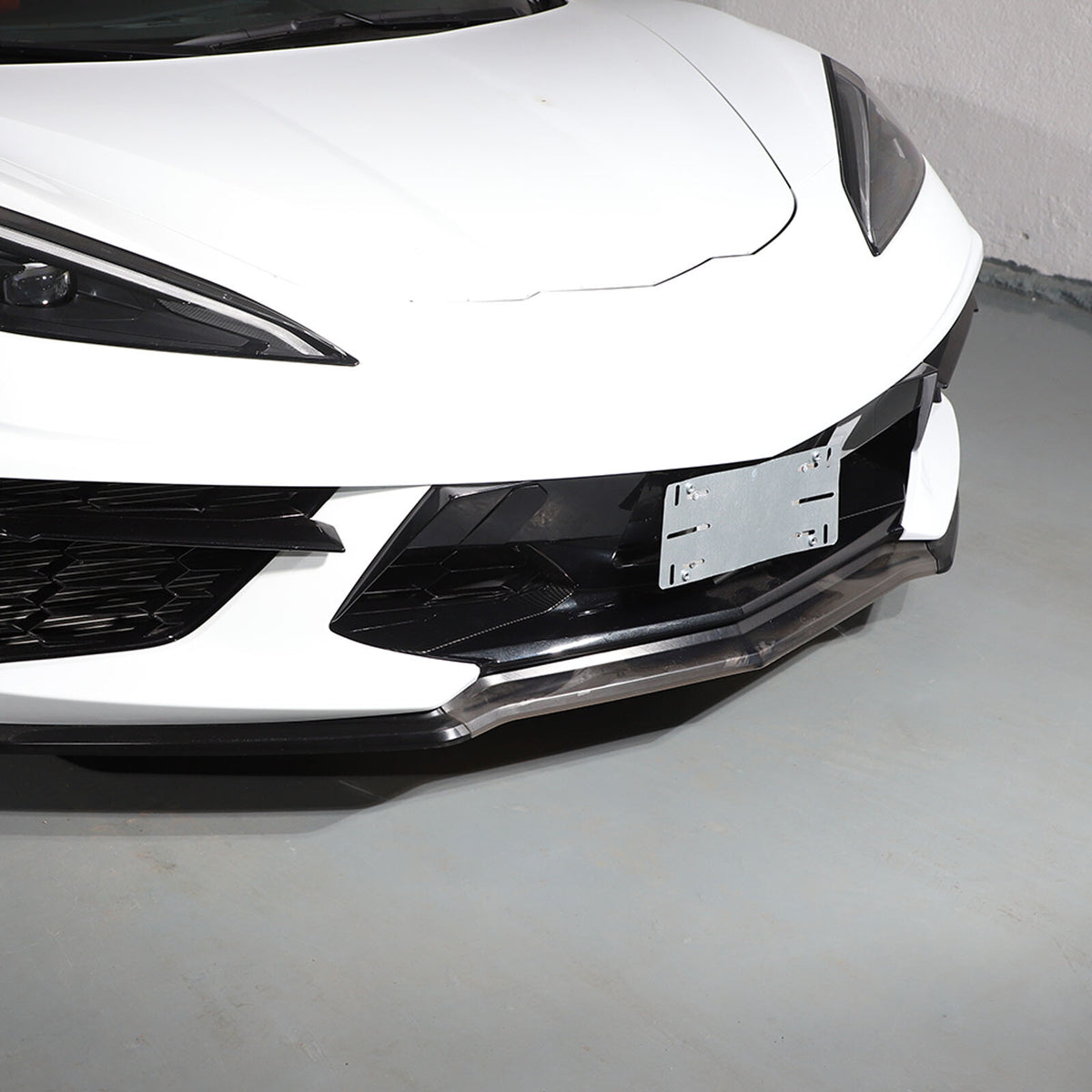 ABS Carbon Front Side Air Intake Vent Grille Cover Trim For Corvette C8 20+ 6