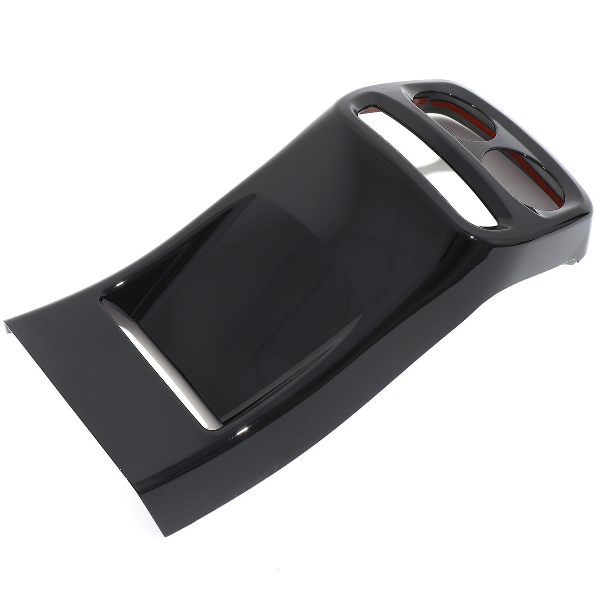 Glossy Piano Black Rear Air Vent Kick Guard Panel Trim For Benz G-Class 2025+ 3