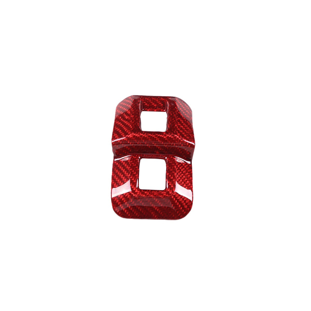 Red Real Carbon Fiber Interior Center Console Trim Set Kit For Subaru BRZ 22+ 113