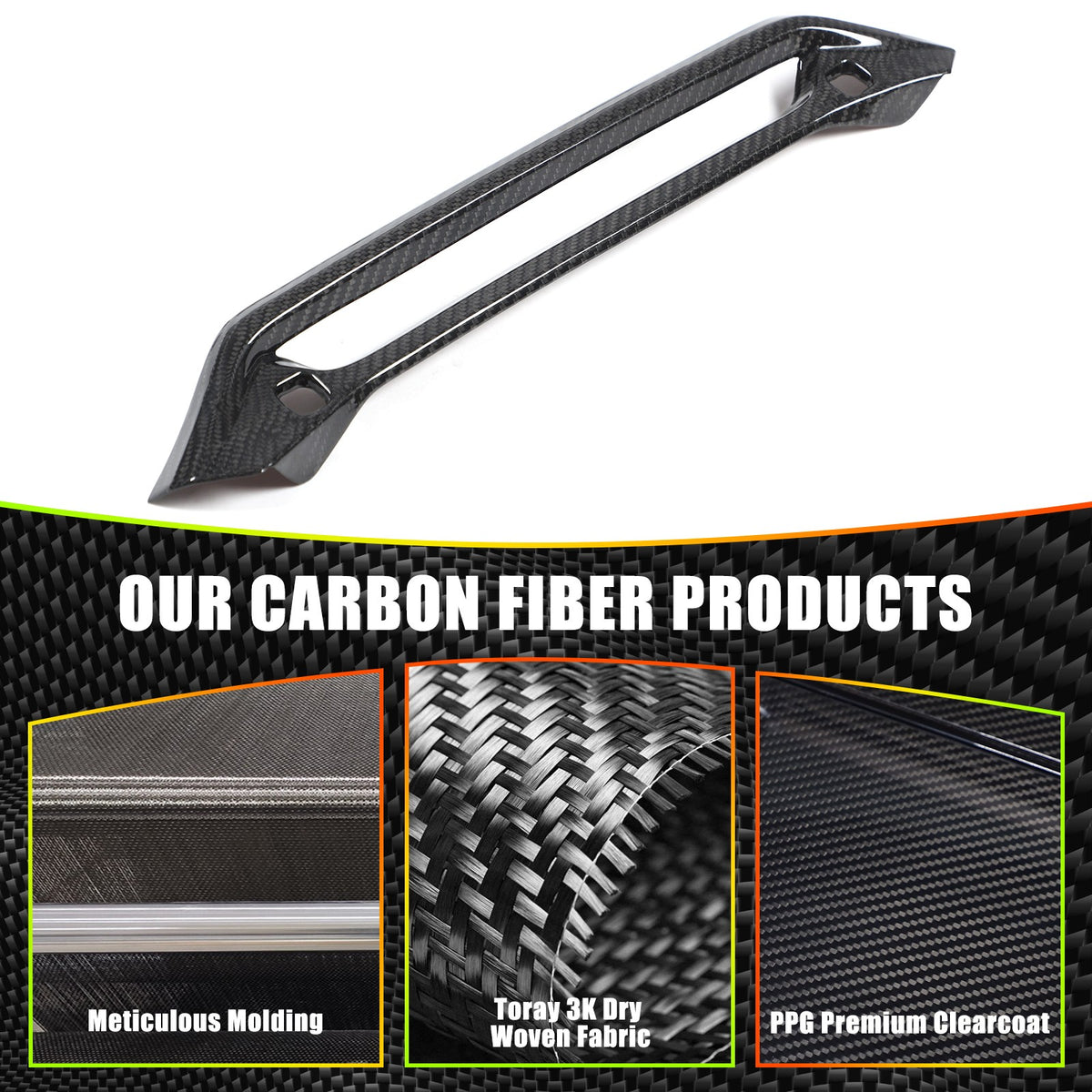Real Carbon Fiber Center Console Air Vent Trim For BMW 3 4 G20 330i 430i 2025+ 9