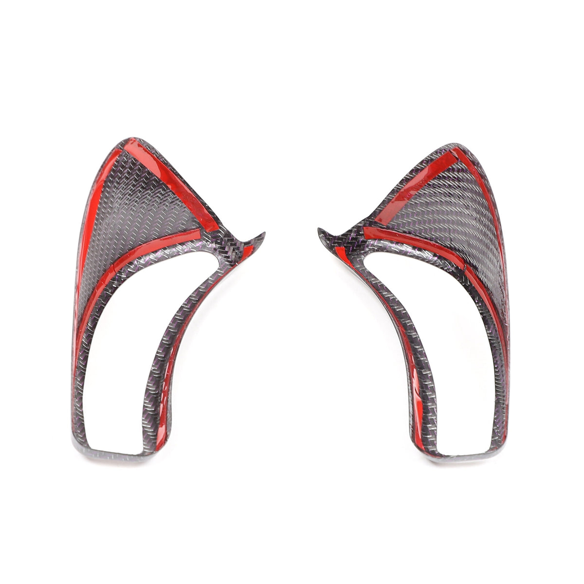 Real Carbon Fiber Interior Dashboard Console Frame Trim For Corvette C6 2005-13 17