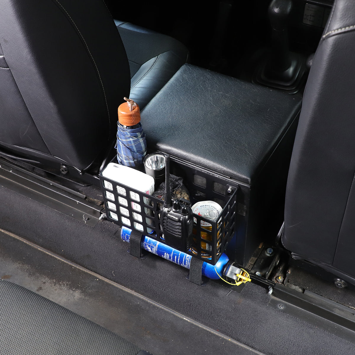 Rear Armrest Storage Box Fire Extinguisher Bracket For LR Defender L316 2004-18 24