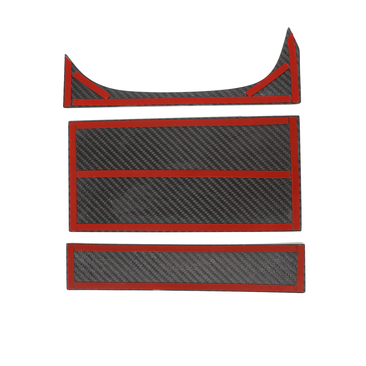 Real Carbon Fiber Interior Center Console Panel Trim For Jaguar F-TYPE 2013-24 12