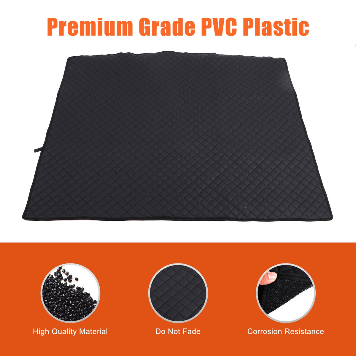 Cargo Trunk Tray Cargo Liner Rear Trunk Floor Mat For BMW X3 G45 2025+ US 3