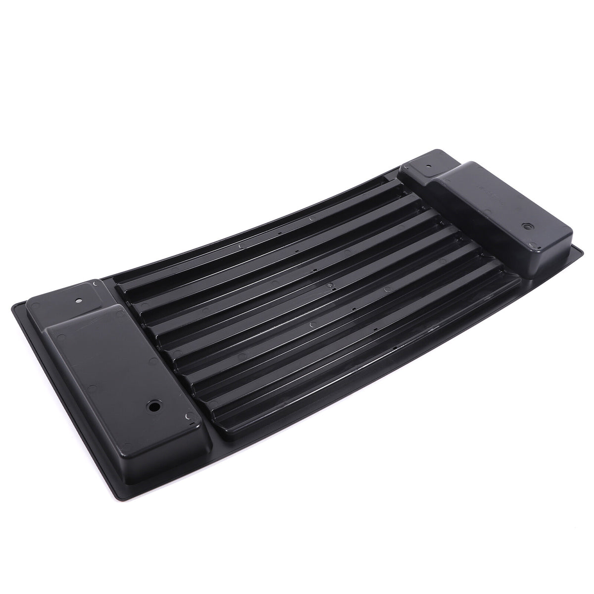 ABS Matte Black Front Hood Grille Engine Cover Trim for Hummer H2 2003-2009 11