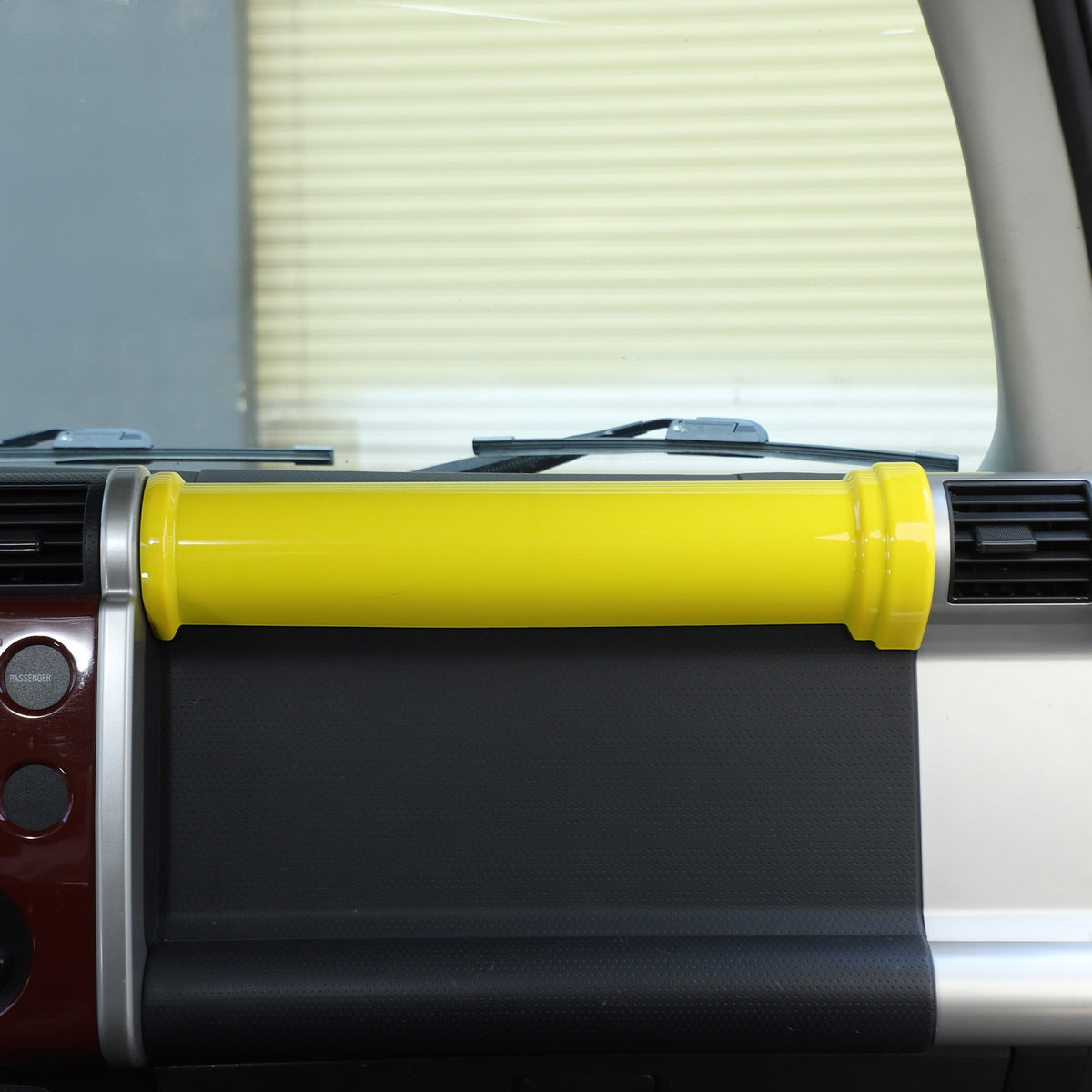 ABS Yellow Center Dashboard Panel Trim Strip For Toyota FJ Cruiser 2007-2021 16