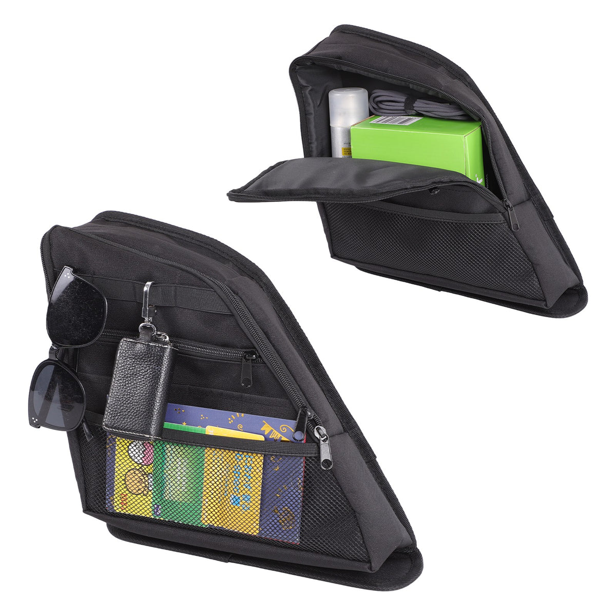 Rear Trunk Left & Right Side Window Storage Bag For Toyota RAV4 XA60 2026+ 16