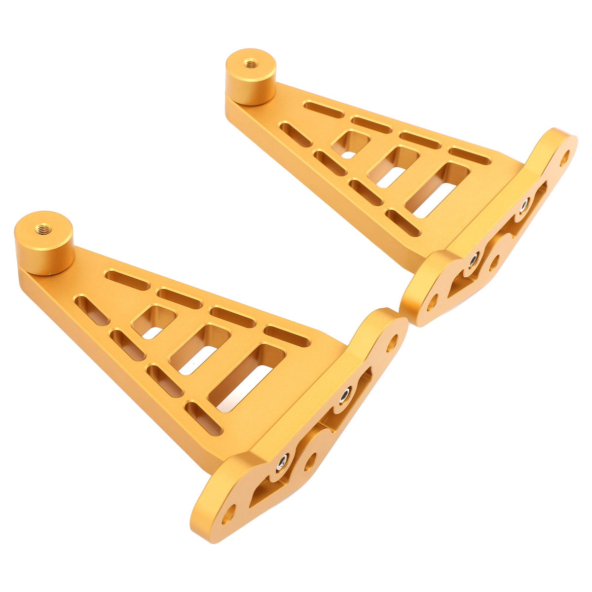 Yellow Aluminum Alloy Hydraulic Rod Base Replacement For Corvette C8 2020-2026 12