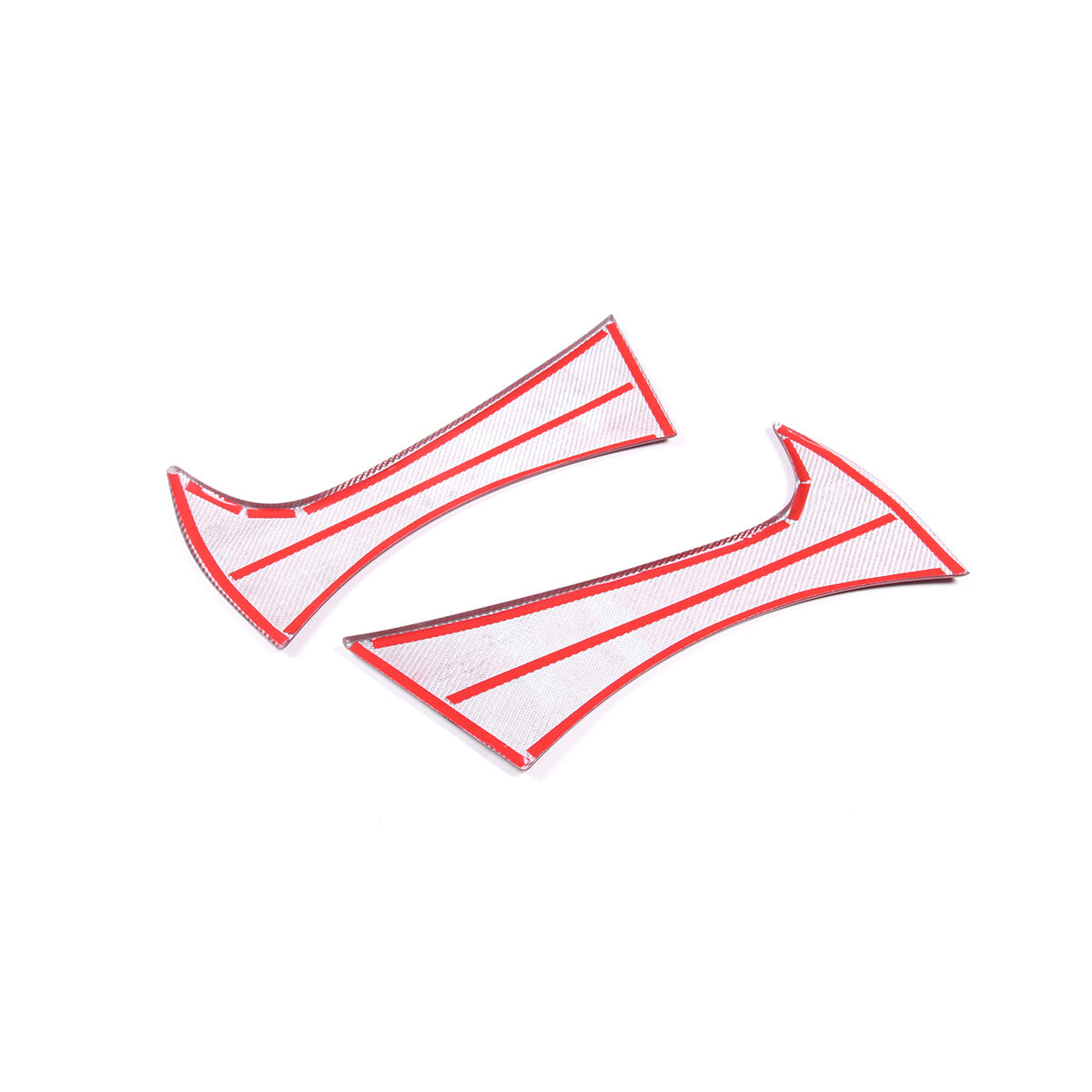 Red Car Side Door Fender Vent Air Wing Cover Trim For Subaru BRZ 2022-2023 10