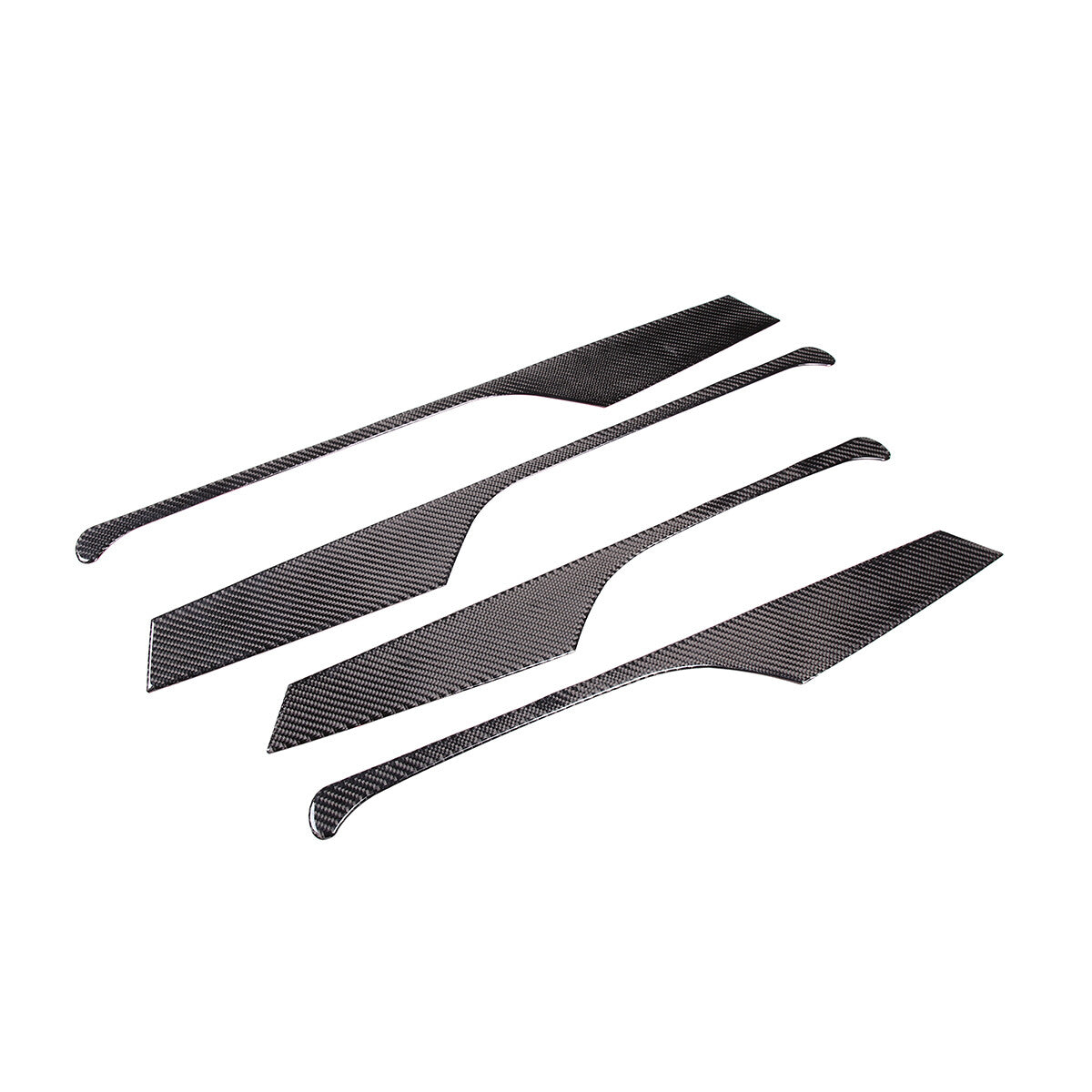 Real Carbon Fiber Car Door Panel Cover Trim For Benz C Class W206 2022-23 4
