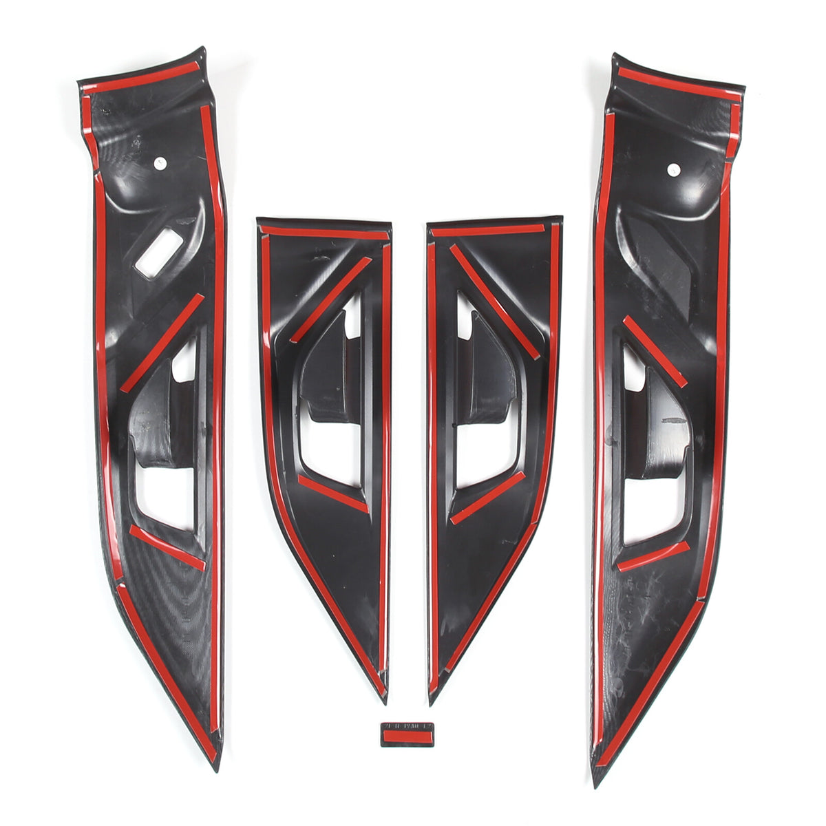 For Subaru Outback BT 2021-23 Carbon Fiber Inner Door Handle Cover Trim Frame US 4