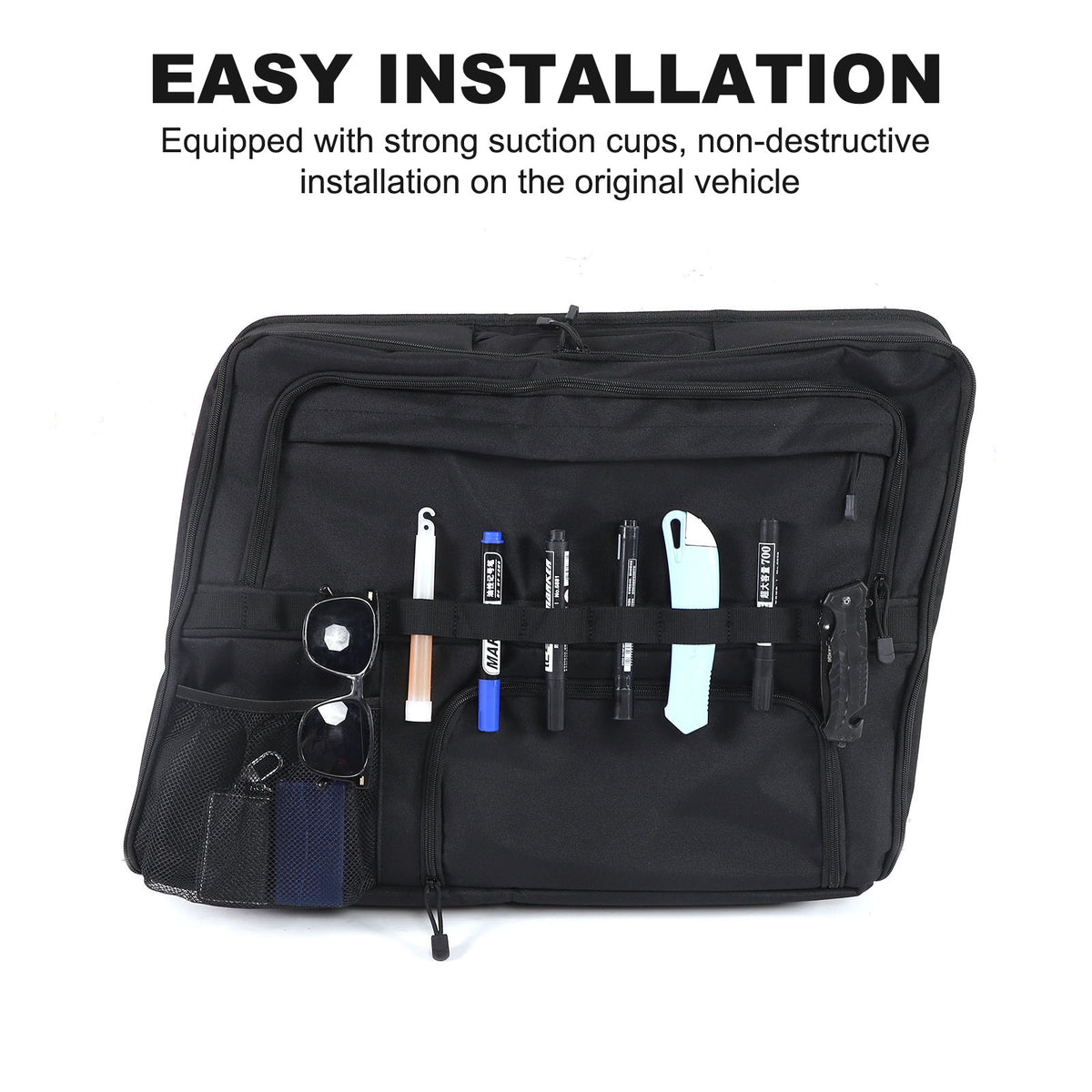 Car Trunk Left Side Window Storage Bag Tool Bag For Mercedes Benz G-Class 04-18 9