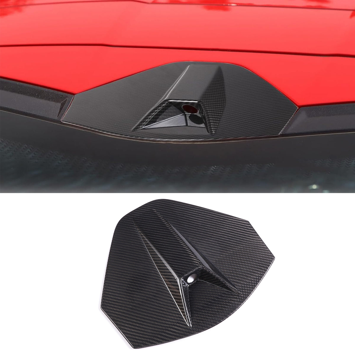 Real Carbon Fiber Full Exterior Set Decor Cover Trim Kit For Corvette C8 2020-26 76