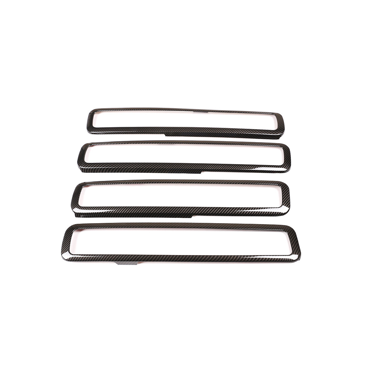 For 19-2021 Mercedes Benz G Class ABS Carbon Fiber Door Handle Frame Trim Cover 11