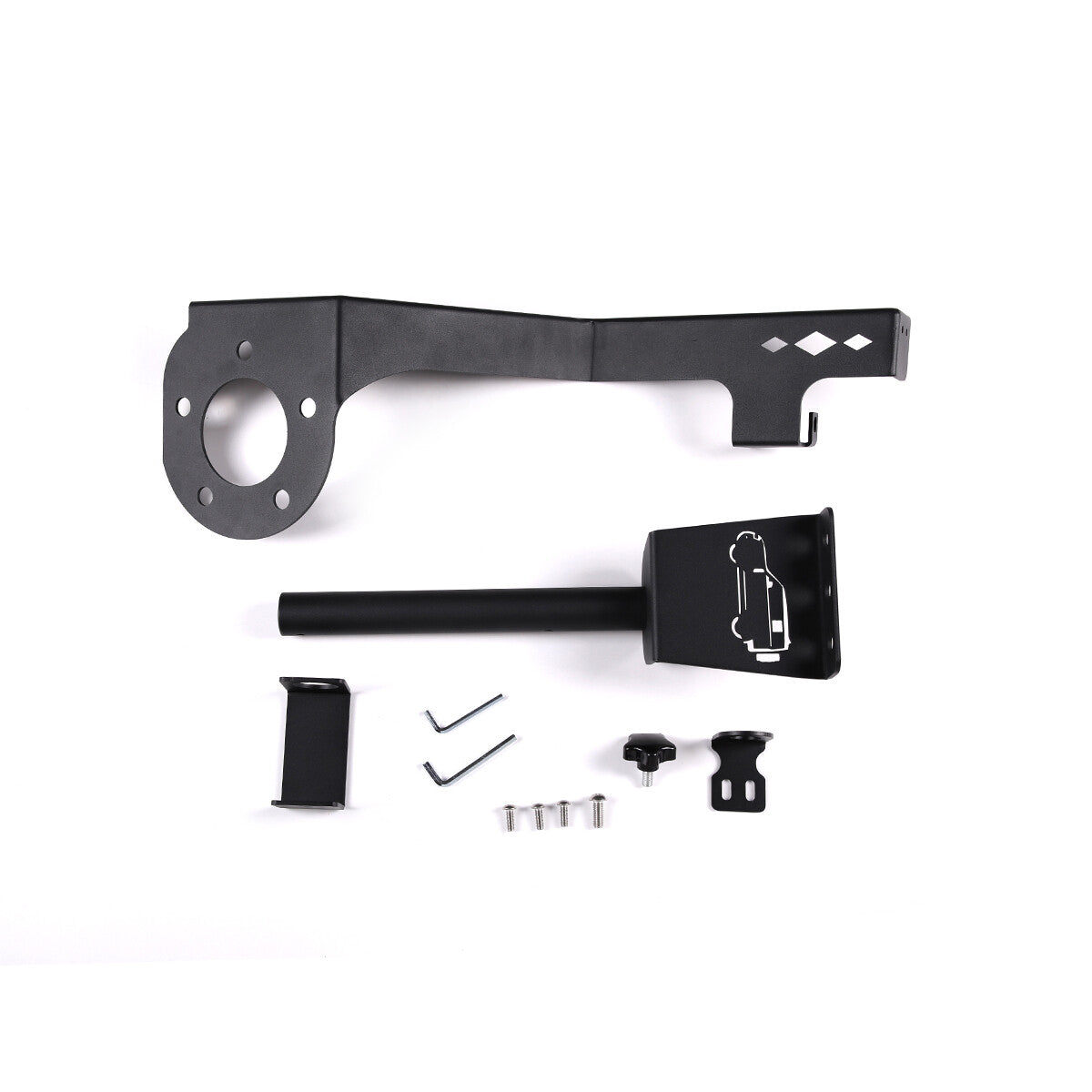 Tailgate flagpole Antenna Bracket Accessory For Land Rover Defender 90 110 2020+ 12