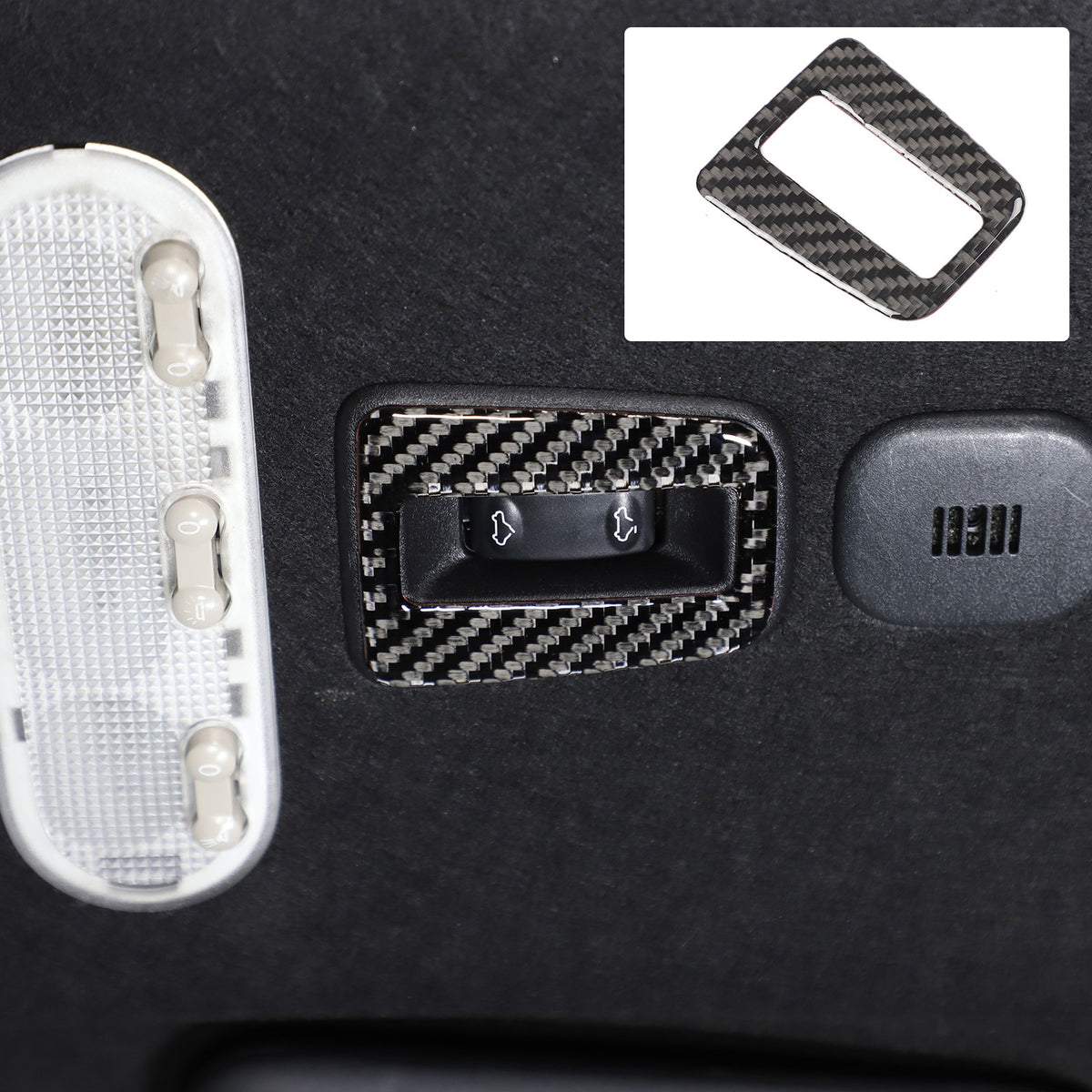 Soft Carbon Fiber Interior Center Console trim Sticker For Nissan Juke 2011-2019 248