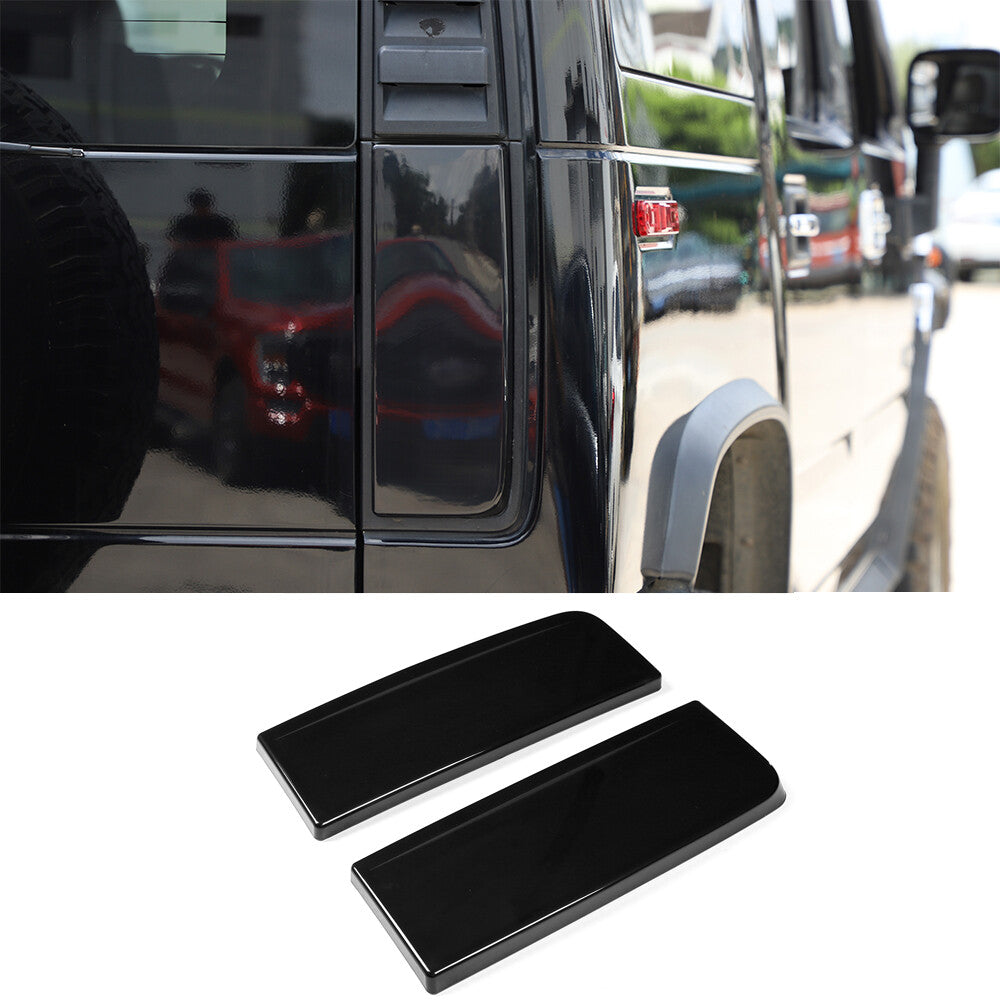 18pcs Smoked Front Rear Side Tail Light Roof Light Trim Cover For Hummer H2 15