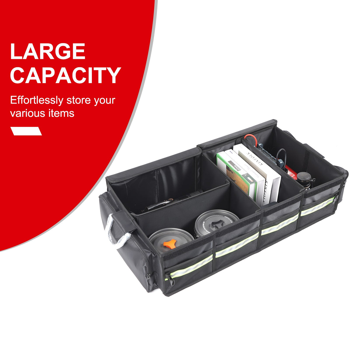 Trunk Storage Box Tray For Fiat 500 312 US 9